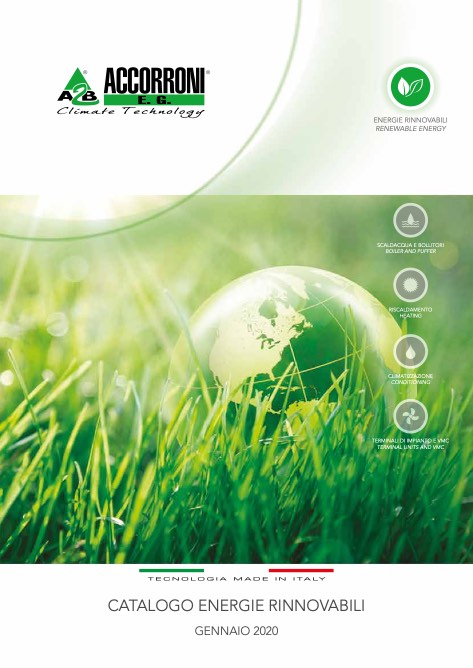 Accorroni - Katalog Energie rinnovabili