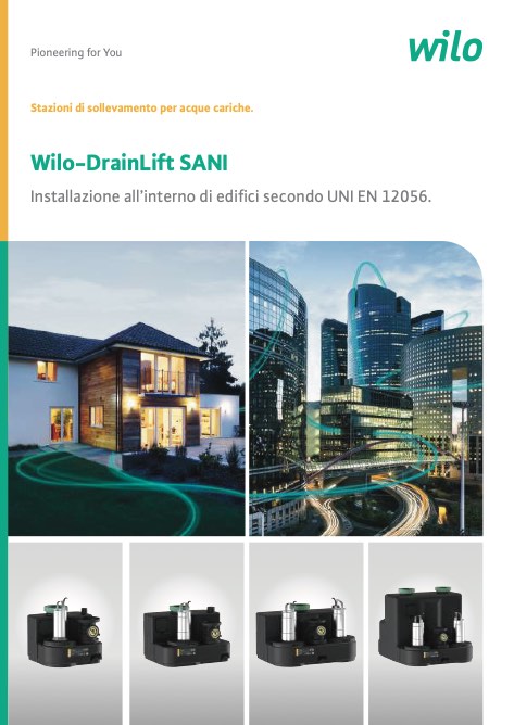 Wilo - 目录 DrainLift SANI
