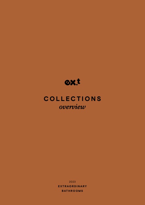 ex.t - Katalog COLLECTIONS OVERVIEW 2023