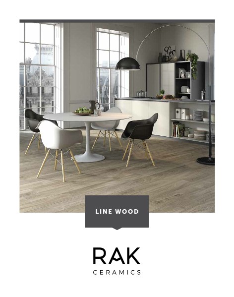 Rak Ceramics - 目录 Line Wood