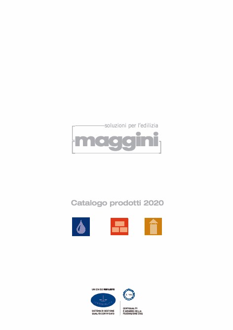 Maggini - 价目表 2020