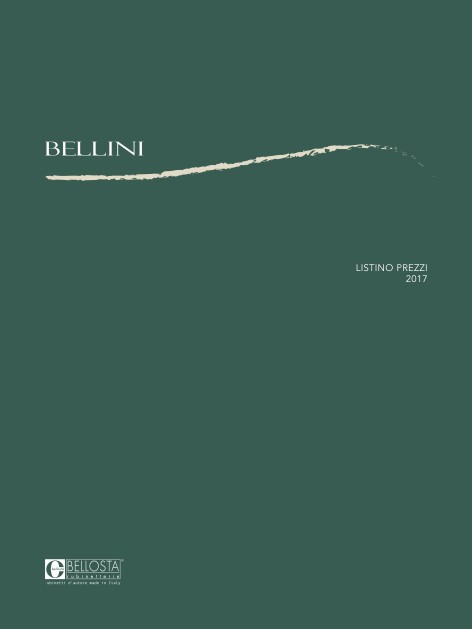 Bellosta Rubinetterie - 价目表 Bellini