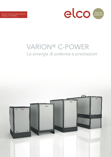 Elco - Catalogo VARION C-POWER