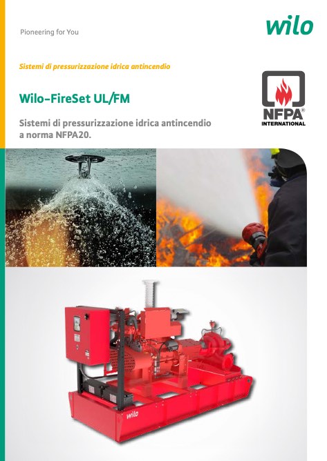 Wilo - Каталог FireSet UL/FM