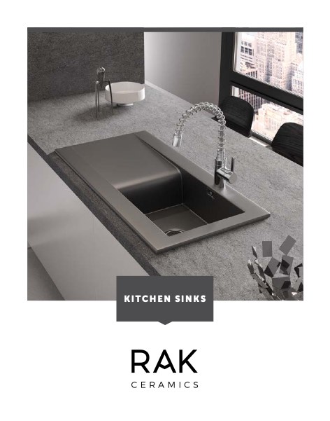 Rak Ceramics - Catálogo Kitchen sinks