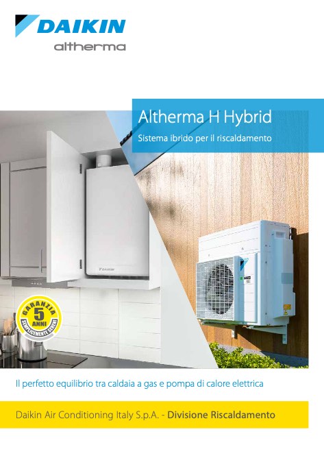Daikin Riscaldamento - Katalog Altherma H Hybrid