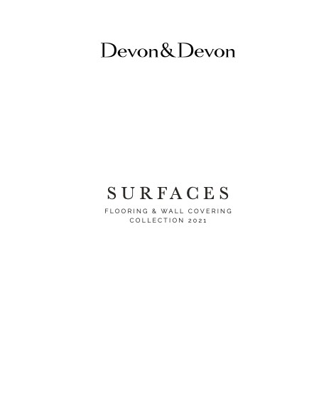 Devon&Devon - Preisliste Flooring & Wall Covering