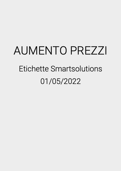 Iotti - Liste de prix Aumento Prezzi