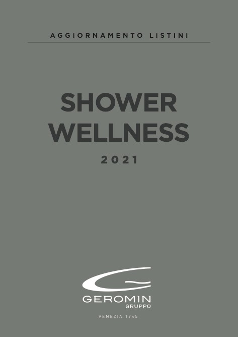 Hafro - Geromin - 价目表 Aggiornamento Shower Wellness 2021