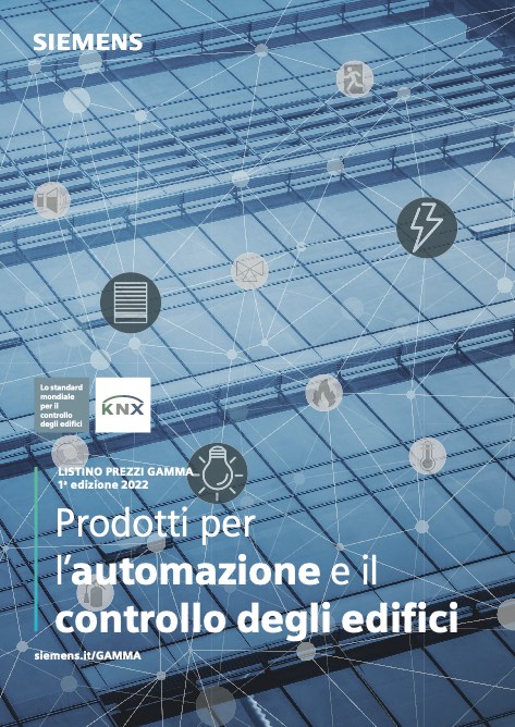 Siemens - Liste de prix Prodotti per l'automazione e il controllo degli edifici