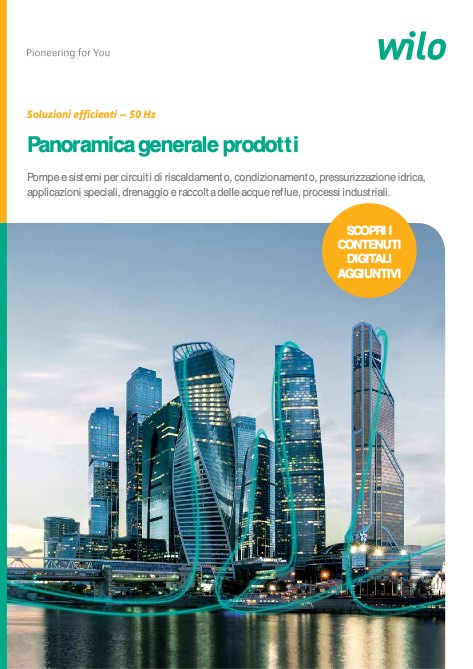 Wilo - Katalog Panoramica generale prodotti