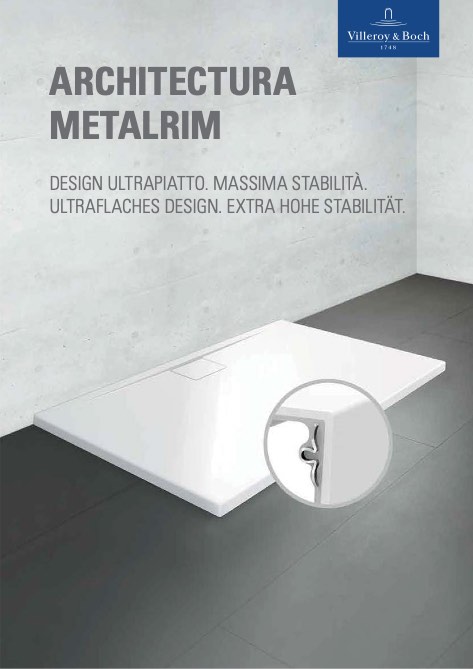 Villeroy&Boch - Katalog Architectura metalrim