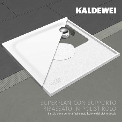 Kaldewei - 目录 La soluzione per una facile installazione del piatto doccia