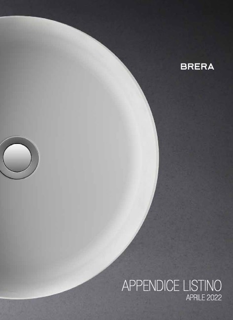 Brera - Liste de prix Aprile 2022