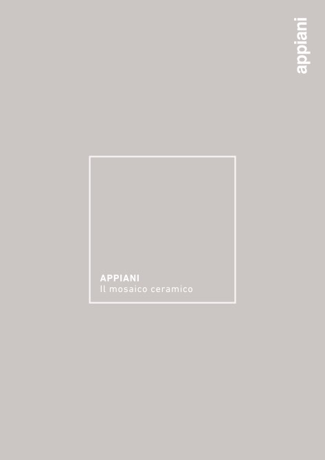 Appiani - 目录 Generale 2021