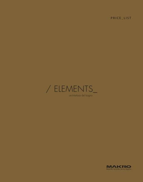 Makro - Preisliste Elements