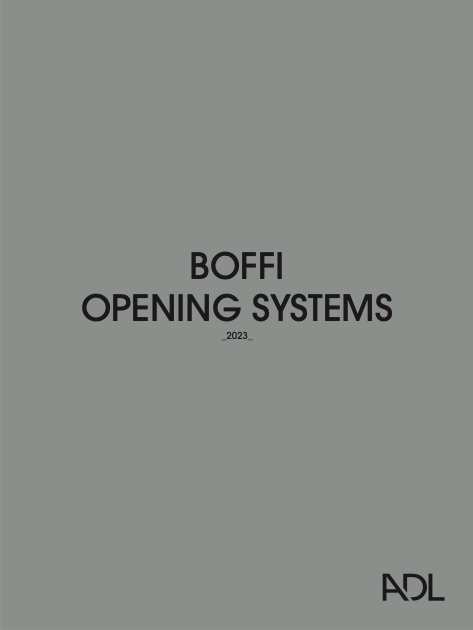 Boffi - Listino prezzi Opening Systems 2023