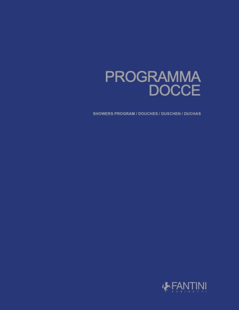 Fantini - Katalog Programma Docce