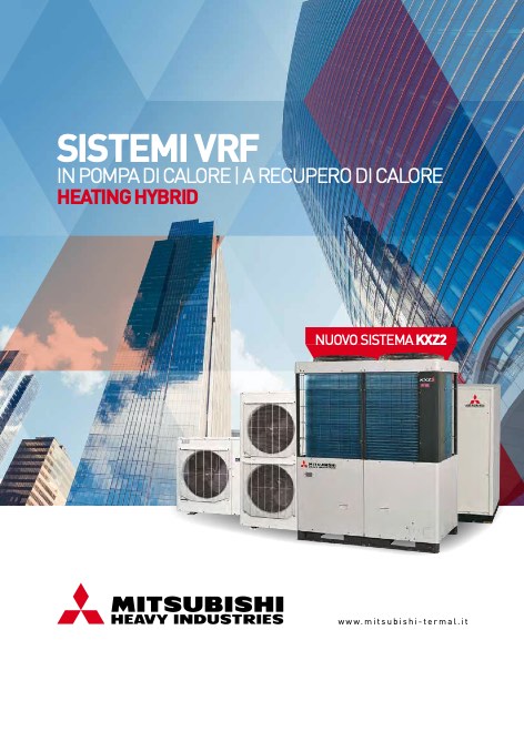 Mitsubishi Heavy Industries - Каталог Sistemi VRF