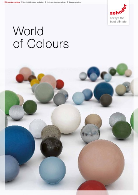 Zehnder - Каталог World of Colours