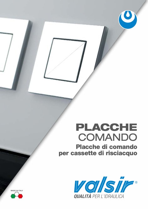 Valsir - Catálogo PLACCHE COMANDO