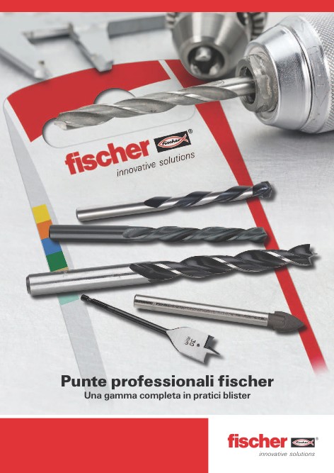 Fischer - 目录 Punte professionali