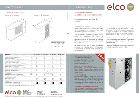 Elco - Katalog AEROTOP S EXT