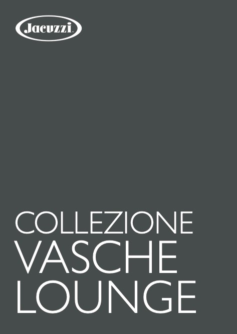 Jacuzzi - Каталог Vasche Lounge