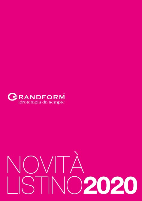 Grandform - 价目表 Novità 2020