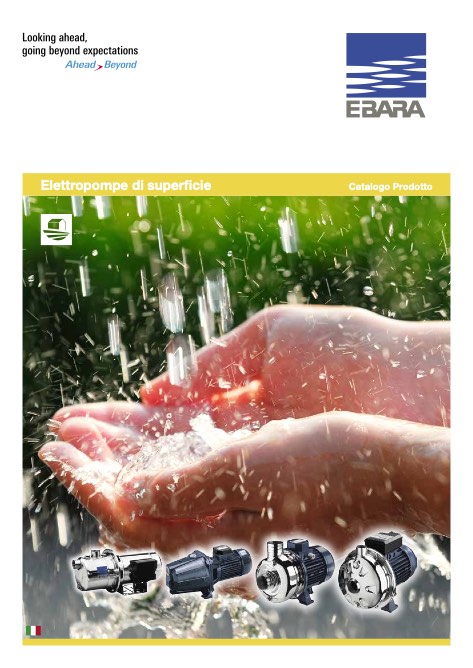 Ebara Pumps Europe - 目录 Elettropompe di superficie