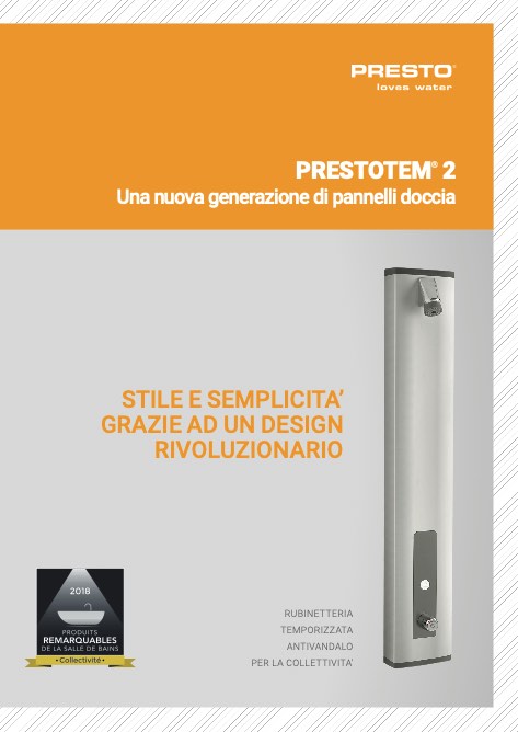 Presto - Katalog Prestotem 2 - pannelli doccia