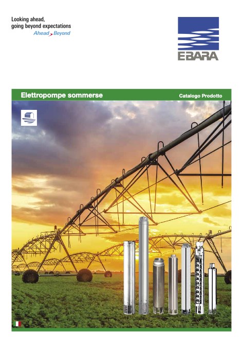 Ebara Pumps Europe - Каталог Pompe Sommerse
