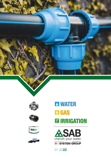 Sab - Прайс-лист Water Gas Irrigation