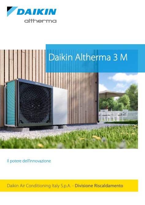 Daikin Riscaldamento - 目录 Altherma 3M_EBLA-D