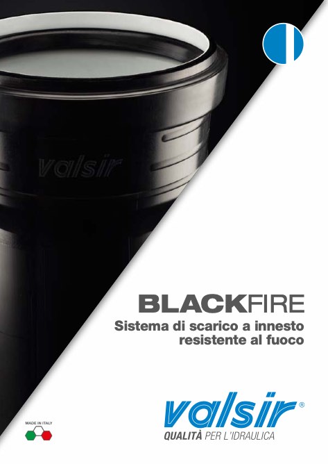 Valsir - Catalogo BLACKFIRE