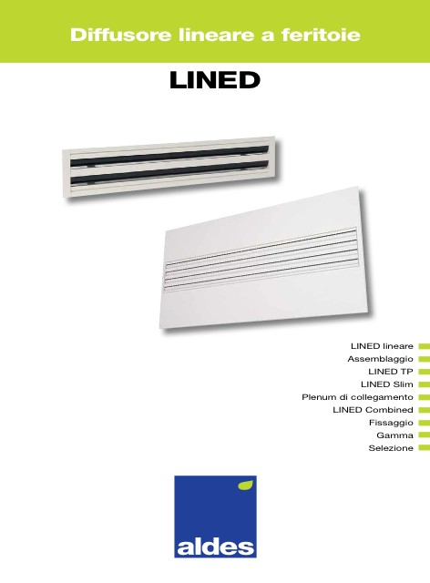 Aldes - Katalog LINED