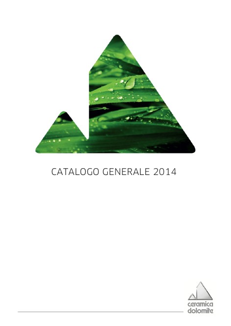 Dolomite - Каталог Generale 2014