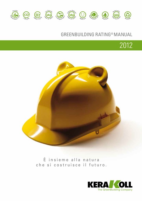 Kerakoll - 目录 Greenbuilding rating manual