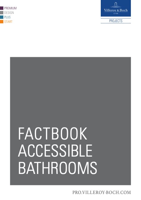 Villeroy&Boch - Catálogo Accessible Bathrooms