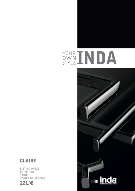 Inda - Preisliste CLAIRE 22L