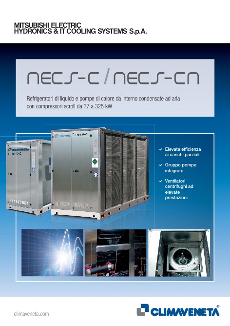 Climaveneta - Каталог NECS-C e NECS-CN