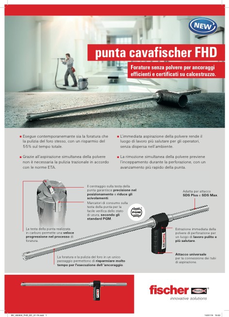 Fischer - Katalog Punta FHD