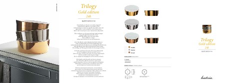 Hatria - Katalog Trilogy Gold edition 24k