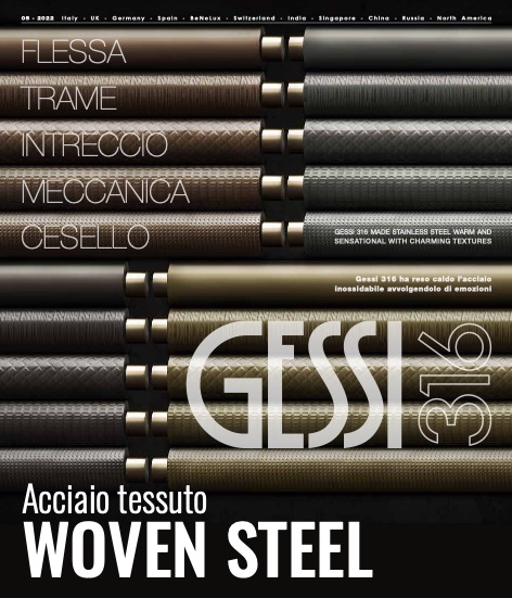 Gessi - Catalogue Woven Steel