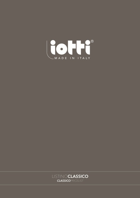Iotti - Katalog Classico