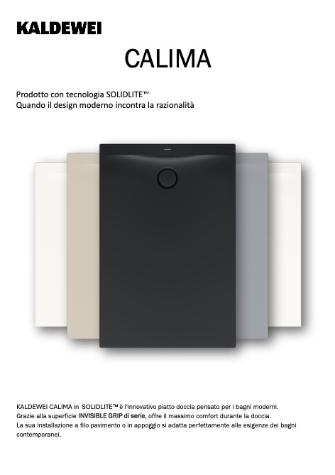 Kaldewei - Price list Calima