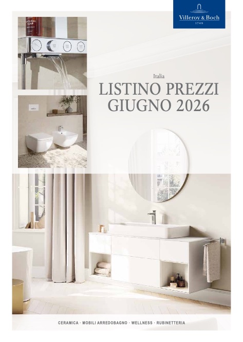 Villeroy&Boch - Preisliste Giugno 2026