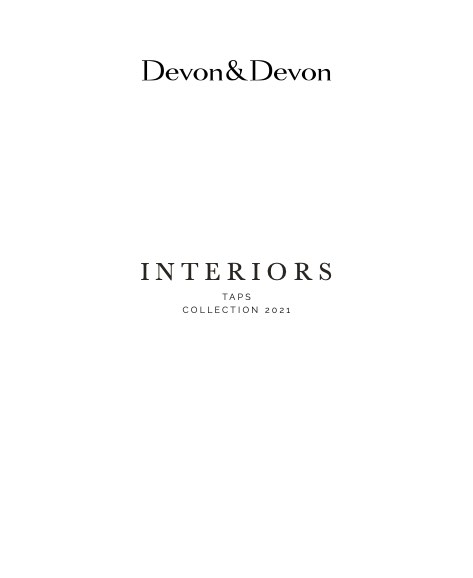 Devon&Devon - Listino prezzi Taps Collection