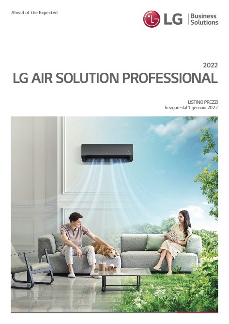 Lg Elecrtonics - Price list Air Solution Professional