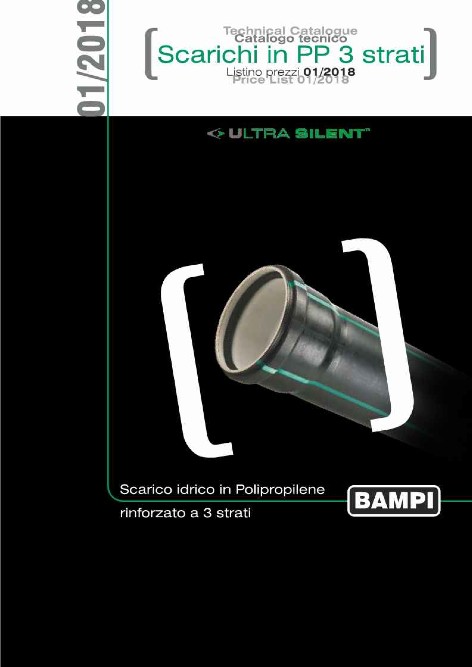 Bampi - Listino prezzi 01/2018 Ultrasilent